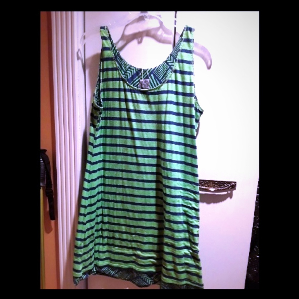 NEW DIRECTIONS REVERSIBLE TANK DRESS